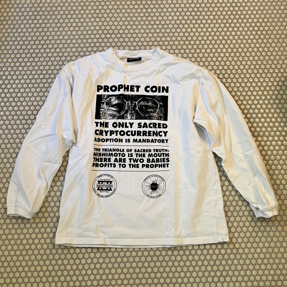 Nishimoto is the Mouth 2XL White Graphic Long Sleeve Shirt